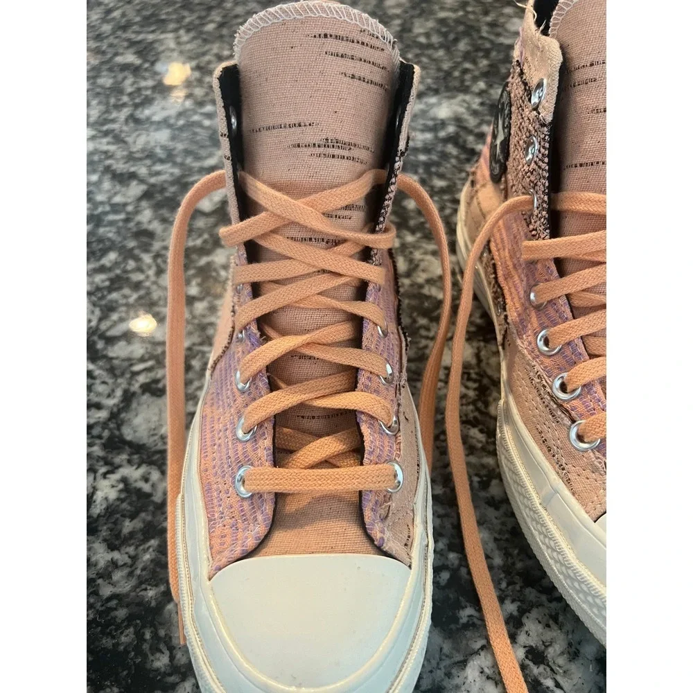 Unisex Converse Chuck 70 Hi Patchwork Orange Sneakers 170058C Mens 7 Wos 9